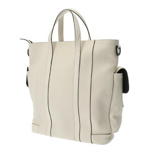 Louis Vuitton Leather Blanc Tote Monogram White Christopher Bag Taurillon